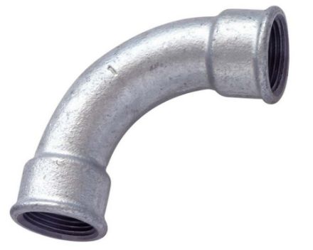 Mutassa a/az 3/4˝ horganyzott B-B ív részleteit Kép 3/4˝ horganyzott B-B ív