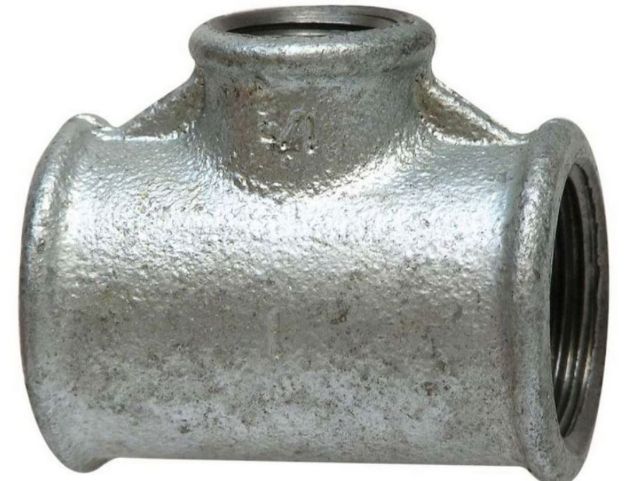 Kép 3/4˝*1/2˝*1/2˝ 130/A.sz. szűkített T-idom, horganyzott