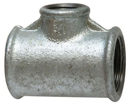 Mutassa a/az 6/4˝-5/4˝-6/4˝ horganyzott szűkített T-idom részleteit Kép 6/4˝-5/4˝-6/4˝ horganyzott szűkített T-idom