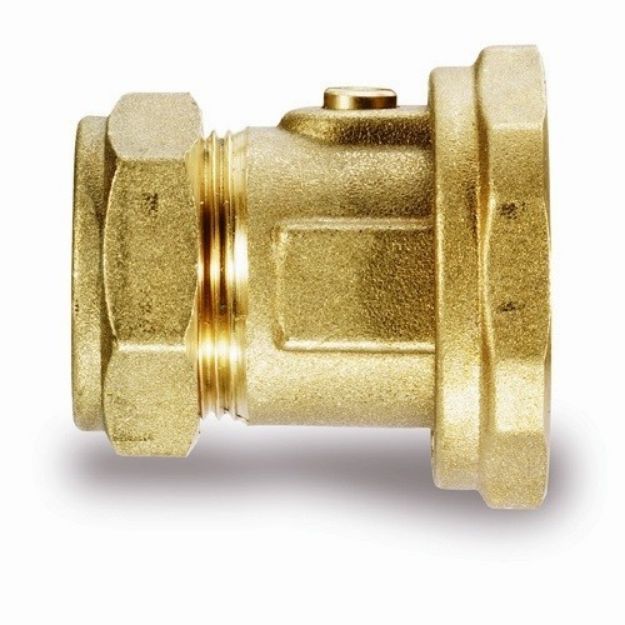 Kép Szivattyú csatlakozó golyóscsappal 6/4"-22mm