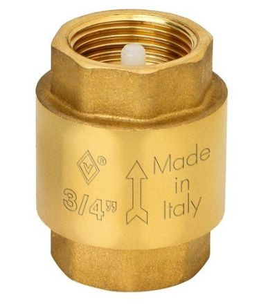 Mutassa a/az Visszacsapó szelep műanyag tányérral 3/4" részleteit Kép Visszacsapó szelep műanyag tányérral 3/4"