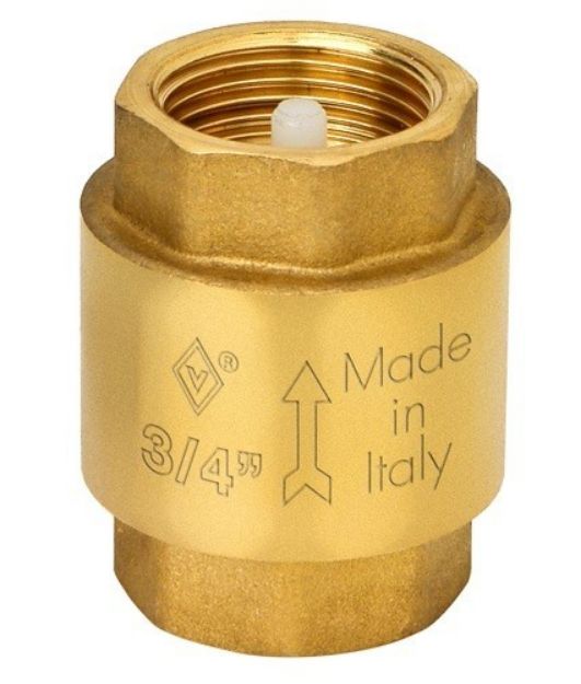 Kép Visszacsapó szelep műanyag tányérral 3/4"