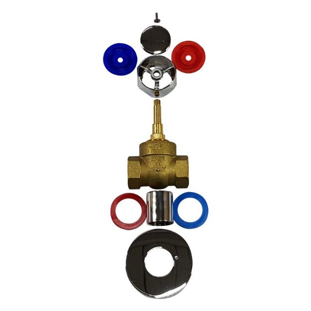 Kép Csempecsap 3/4" gombbal (8000)
