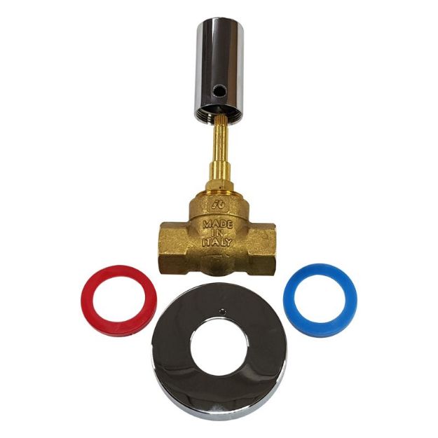 Kép Csempecsap 3/4" kupakkal (8005)