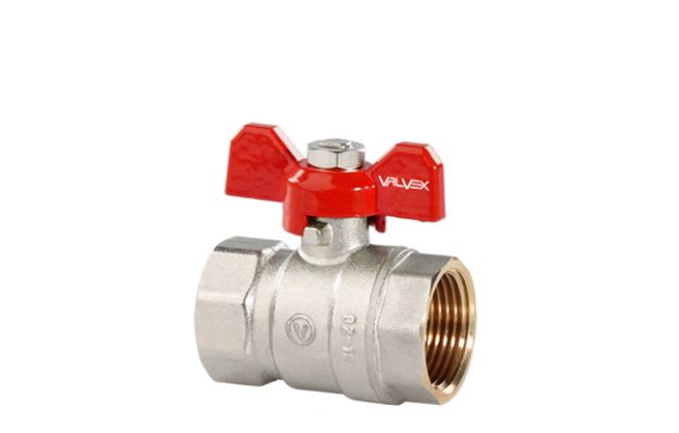 Kép Valvex ORO 3/4 ̋ FŰTÉSI golyóscsap BB, T-fogantyús PN 16, 120°C