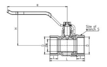 Mutassa a/az Valvex ORO 1˝ FŰTÉSI golyóscsap BB, karos PN 16, 120°C részleteit Kép Valvex ORO 1˝ FŰTÉSI golyóscsap BB, karos PN 16, 120°C