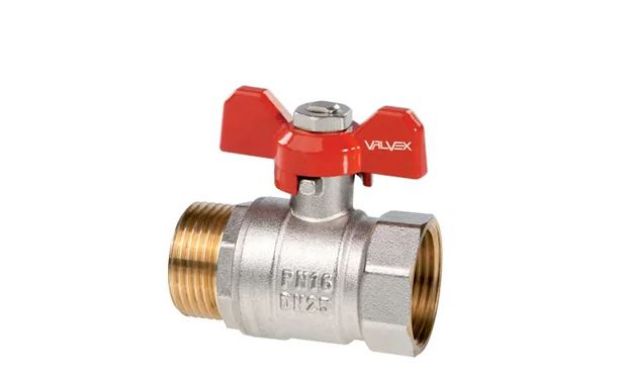 Kép Valvex ORO 6/4˝ FŰTÉSI golyóscsap BB, karos PN 16, 120°C