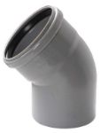 Kép PVC 110/45°-os tokos lefolyócső idom