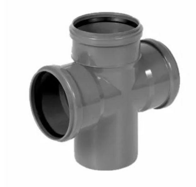 Kép Pipelife D110/110/110*87° KAEAY 3 ágú lefolyóág