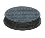 Kép PipeLife D160 PVC fedlap zöldterületi tisztítónyíláshoz