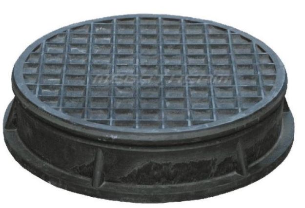 Kép PipeLife D250 PVC fedlap zöldterületi tisztítónyíláshoz