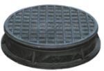 Kép PipeLife D315 PVC fedlap zöldterületi tisztítónyíláshoz
