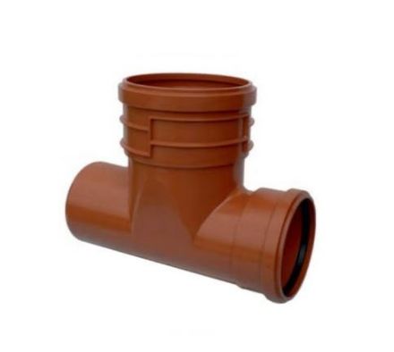 Mutassa a/az Pipelife160/200/160 KGET kéttokos, íves tisztító idom részleteit Kép Pipelife160/200/160 KGET kéttokos, íves tisztító idom