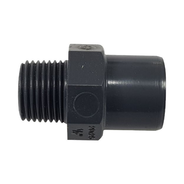 Kép PVC-U KM karmantyú 50-6/4", ragasztható nyomócső idom