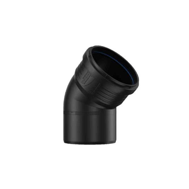 Kép Pipelife D50x45° MASTER-3 könyökidom, zajcsillapított