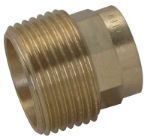 Kép Forrasztható réz külső menet 22mm -3/4" KM, forrvég KM