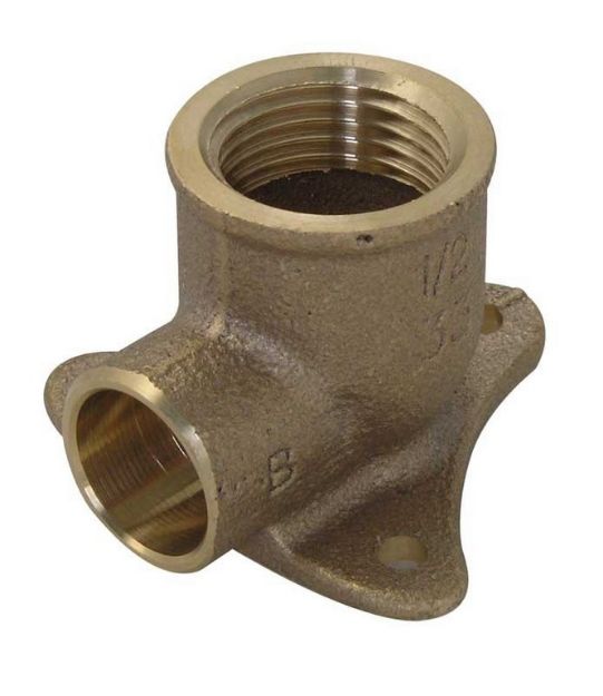 Kép Forrasztható réz falikorong 12mm -1/2" 