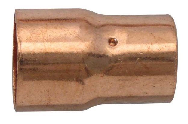 Kép Forrasztható réz szűkítő 28-22mm, két tokkal, BB
