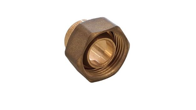 Kép Viega 3/4˝ * 18mm forr.vég + hollandi, 4384G