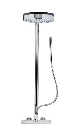 Mutassa a/az Teka 180° Healthy Dual Control zuhanyrendszer rejtett kézizuhannyal részleteit Kép Teka 180° Healthy Dual Control zuhanyrendszer rejtett kézizuhannyal