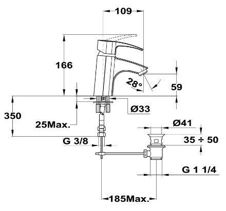 Mutassa a/az VITA mosdó csaptelep (24.342.02.00) részleteit Kép VITA mosdó csaptelep (24.342.02.00)