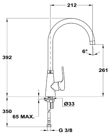 Mutassa a/az VITA mosogató csaptelep (24.915.02.00) részleteit Kép VITA mosogató csaptelep (24.915.02.00)