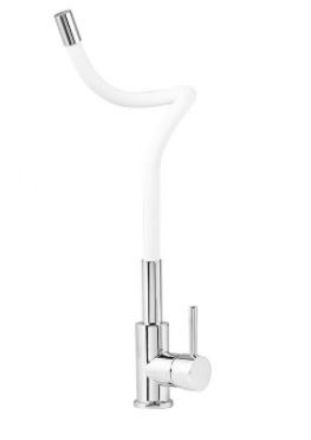 Mutassa a/az Mofém Junior EVO Infinite fehér mosogató csaptelep  részleteit Kép Mofém Junior EVO Infinite fehér mosogató csaptelep