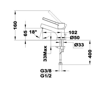 Mutassa a/az Mofém Pilar mosdó csaptelep S, leeresztőszelep nélkül részleteit Kép Mofém Pilar mosdó csaptelep S, leeresztőszelep nélkül