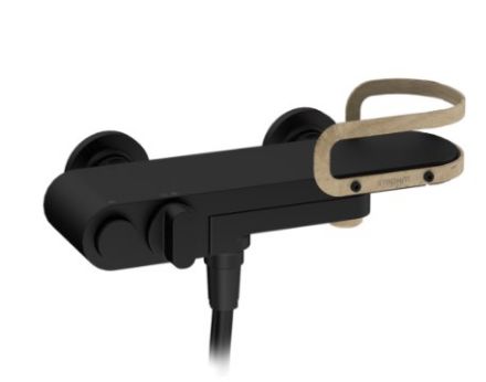 Mutassa a/az Teka LAVI Kádtöltő csaptelep zuhanyszettel fekete részleteit Kép Teka LAVI Kádtöltő csaptelep zuhanyszettel fekete