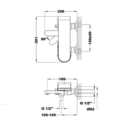Mutassa a/az Teka LAVI kádtöltő csaptelep zuhanyszettel fehér/amazonas tölgy részleteit Kép Teka LAVI kádtöltő csaptelep zuhanyszettel fehér/amazonas tölgy