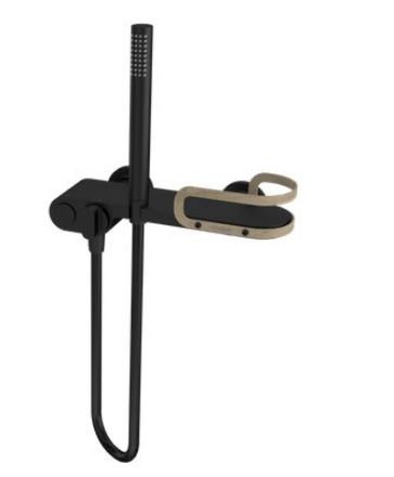 Mutassa a/az Teka LAVI zuhany csaptelep zuhanyszettel fekete részleteit Kép Teka LAVI zuhany csaptelep zuhanyszettel fekete