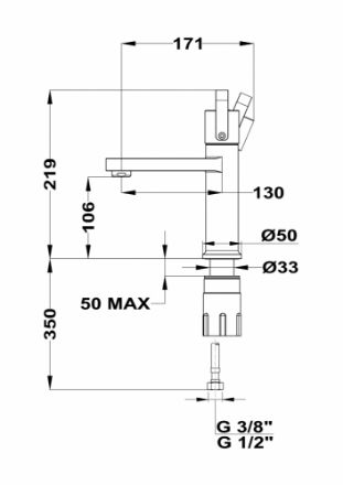 Mutassa a/az Teka LAVI mosdó csaptelep L fehér/amazonas tölgy részleteit Kép Teka LAVI mosdó csaptelep L fehér/amazonas tölgy