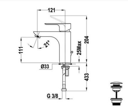 Mutassa a/az Mofém Trend Plus mosdócsaptelep (32.362.28.50) részleteit Kép Mofém Trend Plus mosdócsaptelep (32.362.28.50)