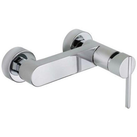 Mutassa a/az Teka Aura egykaros zuhanycsaptelep zuhanyszettel króm részleteit Kép Teka Aura egykaros zuhanycsaptelep zuhanyszettel króm