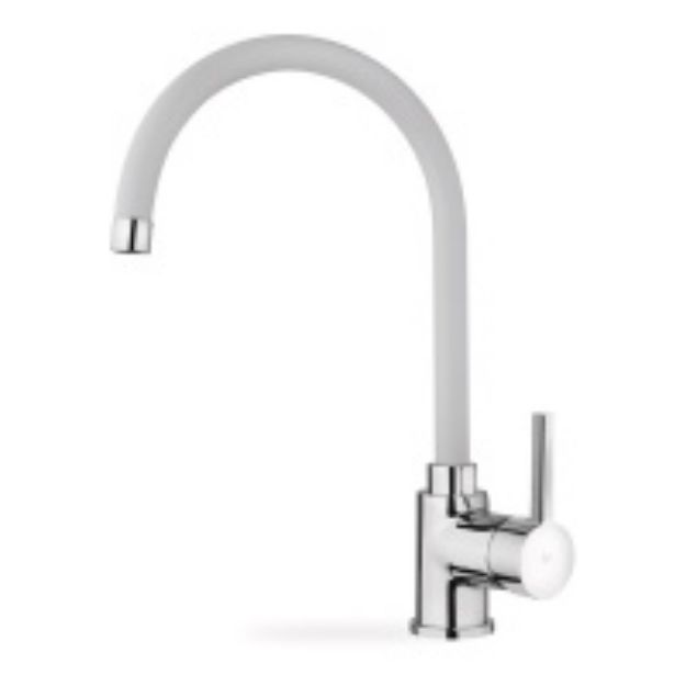 Kép Teka Alaior SP 995 álló mosogató csaptelep, fehér 55.995.02.0FW