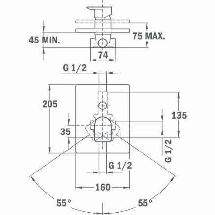 Mutassa a/az Teka FORMENTERA süllyesztett kádtöltő csaptelep, zuhanyszett nélkül 62.171.02.00 (621710200) részleteit Kép Teka FORMENTERA süllyesztett kádtöltő csaptelep, zuhanyszett nélkül 62.171.02.00 (621710200)