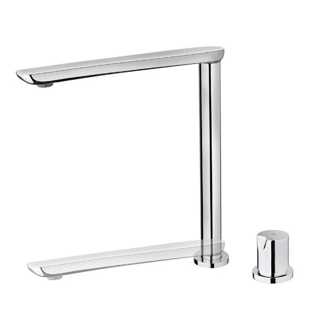 Kép Teka FORMENTERA FO 985 álló mosogato csaptelep, ablak alatti mosogatótálcákhoz 62.985.02.00 (629850200)