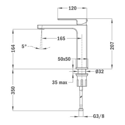 Mutassa a/az Teka SOLLER L mosdócsaptelep leeresztő szelep nélkül 85.386.12.50 (853861250) részleteit Kép Teka SOLLER L mosdócsaptelep leeresztő szelep nélkül 85.386.12.50 (853861250)