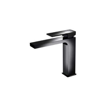 Mutassa a/az Teka SOLLER L fekete mosdócsaptelep, leeresztő szelep nélkül részleteit Kép Teka SOLLER L fekete mosdócsaptelep, leeresztő szelep nélkül