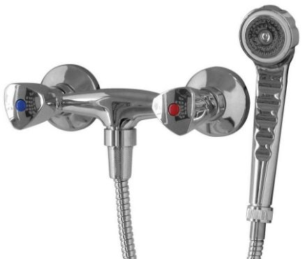 Mutassa a/az Cseke Unio Star zuhany csaptelep zuhany szettel részleteit Kép Cseke Unio Star zuhany csaptelep zuhany szettel