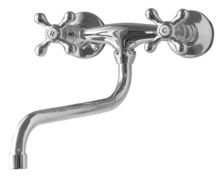Mutassa a/az Cseke Nosztalgia fali mosogatócsaptelep részleteit Kép Cseke Nosztalgia fali mosogatócsaptelep