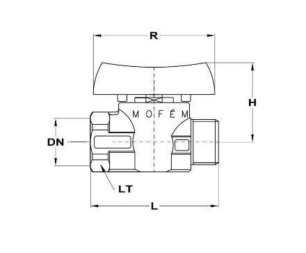 Mutassa a/az Mofém flexum gáz gömbcsap KB fix 3/4 nikkelezett részleteit Kép Mofém flexum gáz gömbcsap KB fix 3/4 nikkelezett