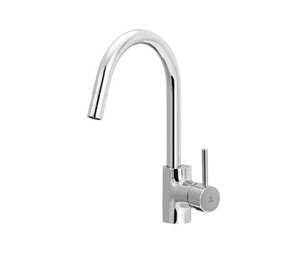 Kép Junior EVO X álló mosogató csaptelep, forgatható felső 193mm kifolyócsővel (152-0082-00)