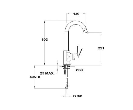 Mutassa a/az Mofém Trend Plus mosdó csaptelep forgatható kifolyócsővel (150-1551-04) részleteit Kép Mofém Trend Plus mosdó csaptelep forgatható kifolyócsővel (150-1551-04)