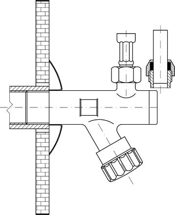 Mutassa a/az 3/8" Mofém sarokszelep részleteit Kép 3/8" Mofém sarokszelep