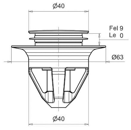 Mutassa a/az Mofém nyomógombos leeresztő szelep 168-0005-00 részleteit Kép Mofém nyomógombos leeresztő szelep 168-0005-00