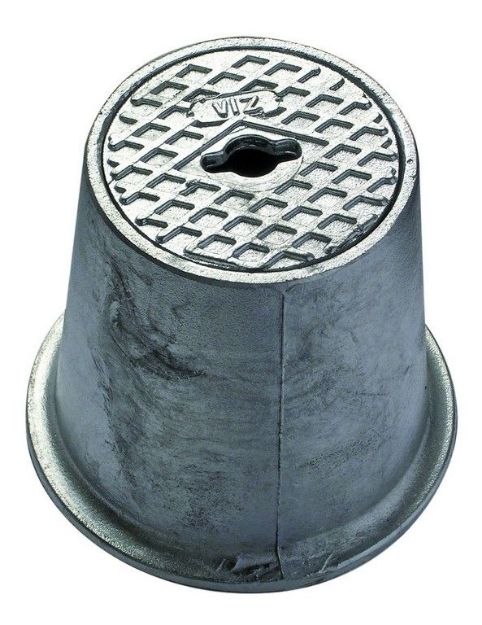Kép Főcsapszekrény 124/VI típus 100mm átmérővel, 80mm magassággal 