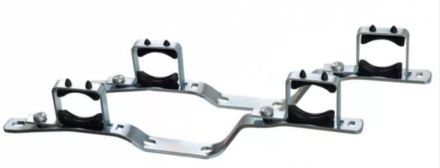 Mutassa a/az 5/4˝ osztótartó bilincs, horganyzott részleteit Kép 5/4˝ osztótartó bilincs, horganyzott