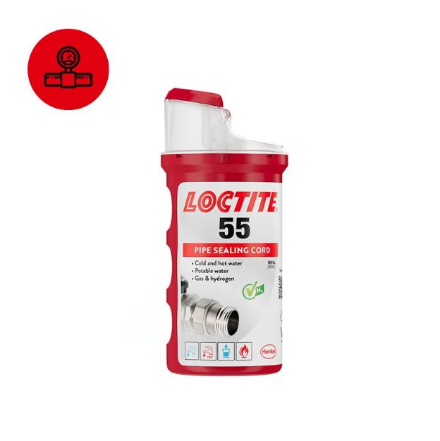 Kép Loctite 55 csőmenettömítő zsinór 160m