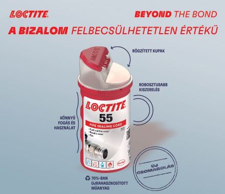 Mutassa a/az Loctite 55 csőmenettömítő zsinór 160m részleteit Kép Loctite 55 csőmenettömítő zsinór 160m